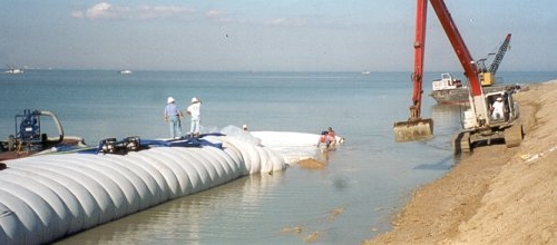 Sand Tube Project Galveston Bay, TX (1999)