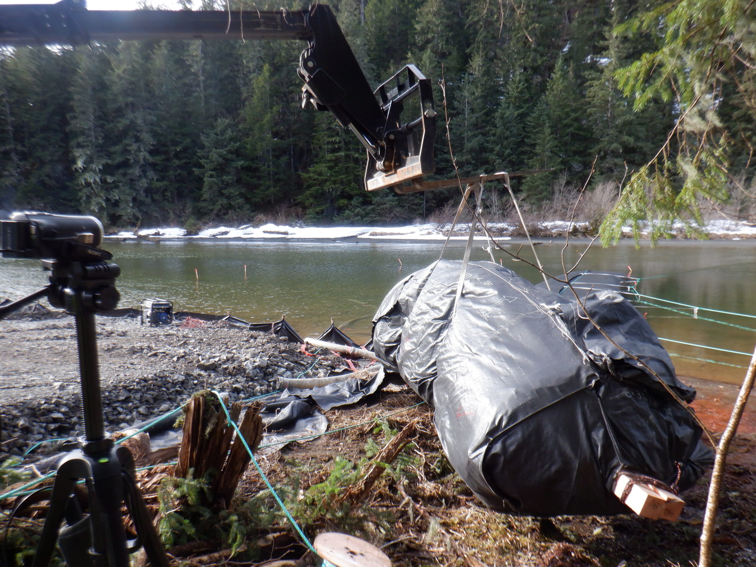 Eyak River Boat Ramp Installation Cordova, AK 2022