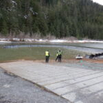 Eyak River Boat Ramp Installation Cordova, AK 2022