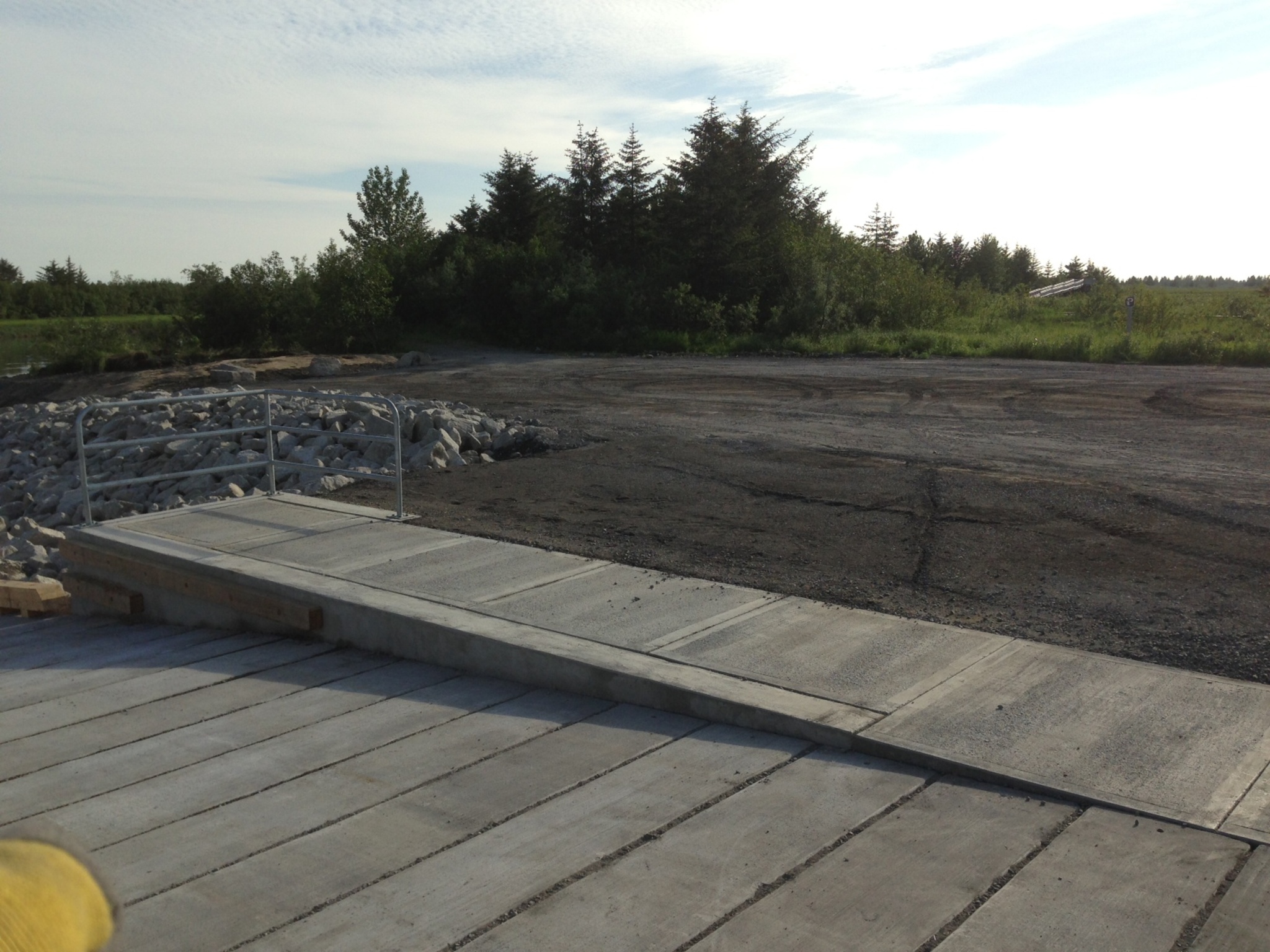 Boat Ramp Installation: Fairbanks, AK 2013