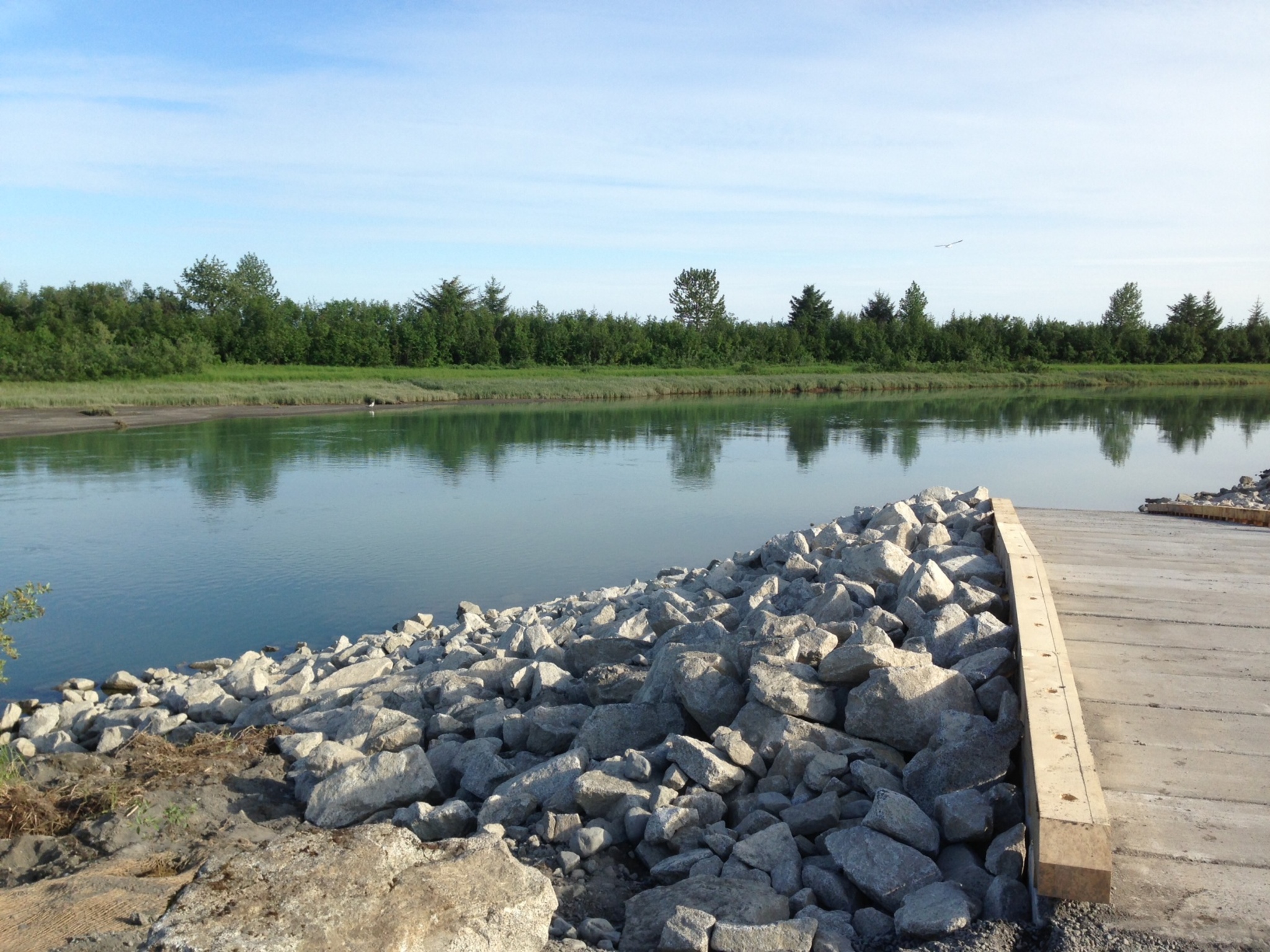 Boat Ramp Installation: Fairbanks, AK 2013