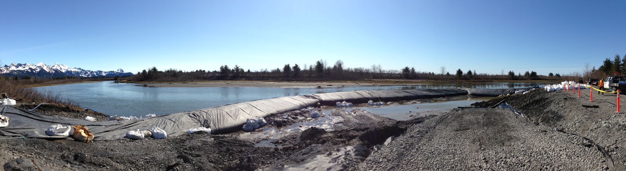 Boat Ramp Installation: Fairbanks, AK 2013