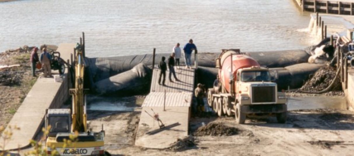 Boat Ramp Repair: Lake Erie, OH – 1999