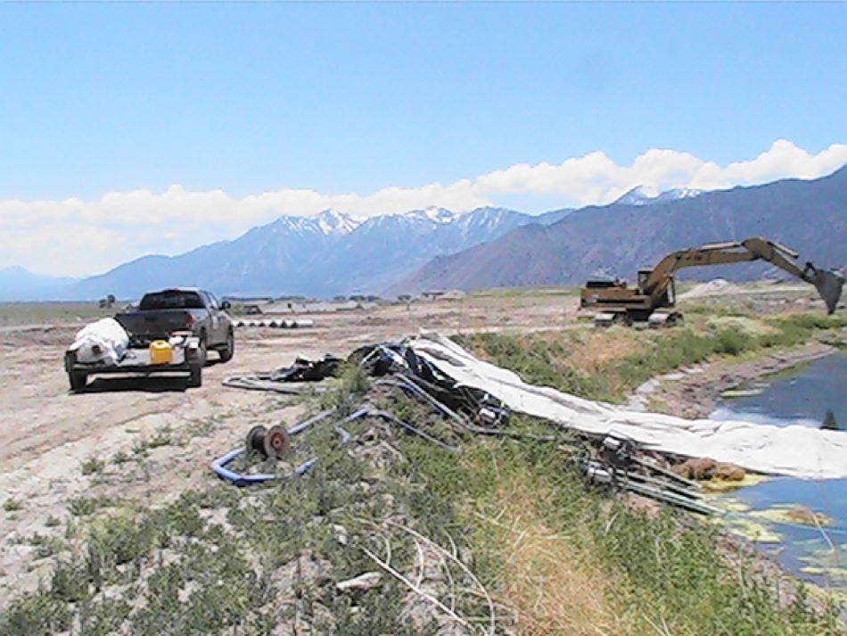 Culvert Isolation, Genoa Golf Course, Carson City, NV 2007