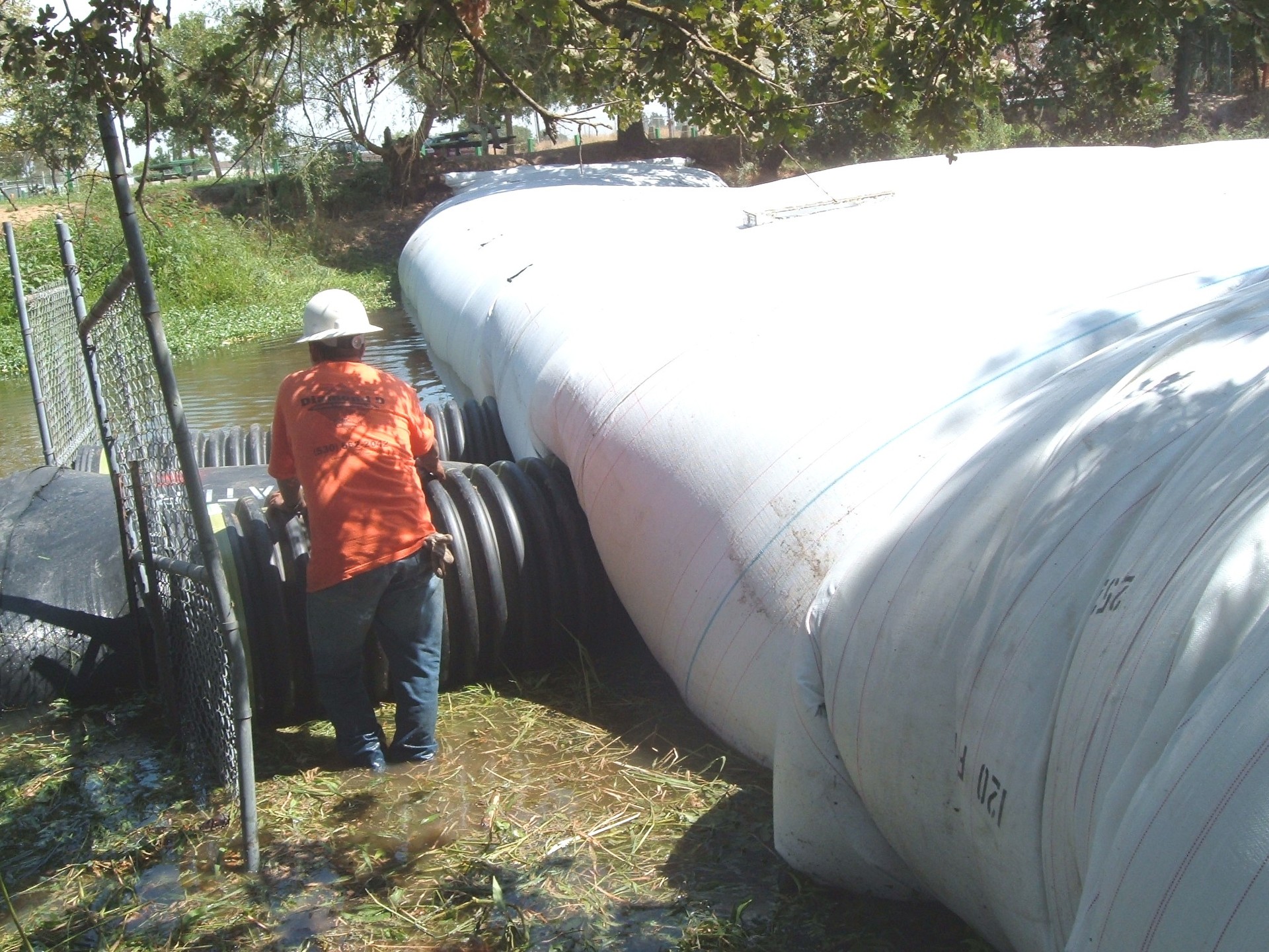 Culvert Isolation Rio Linda, CA 2004