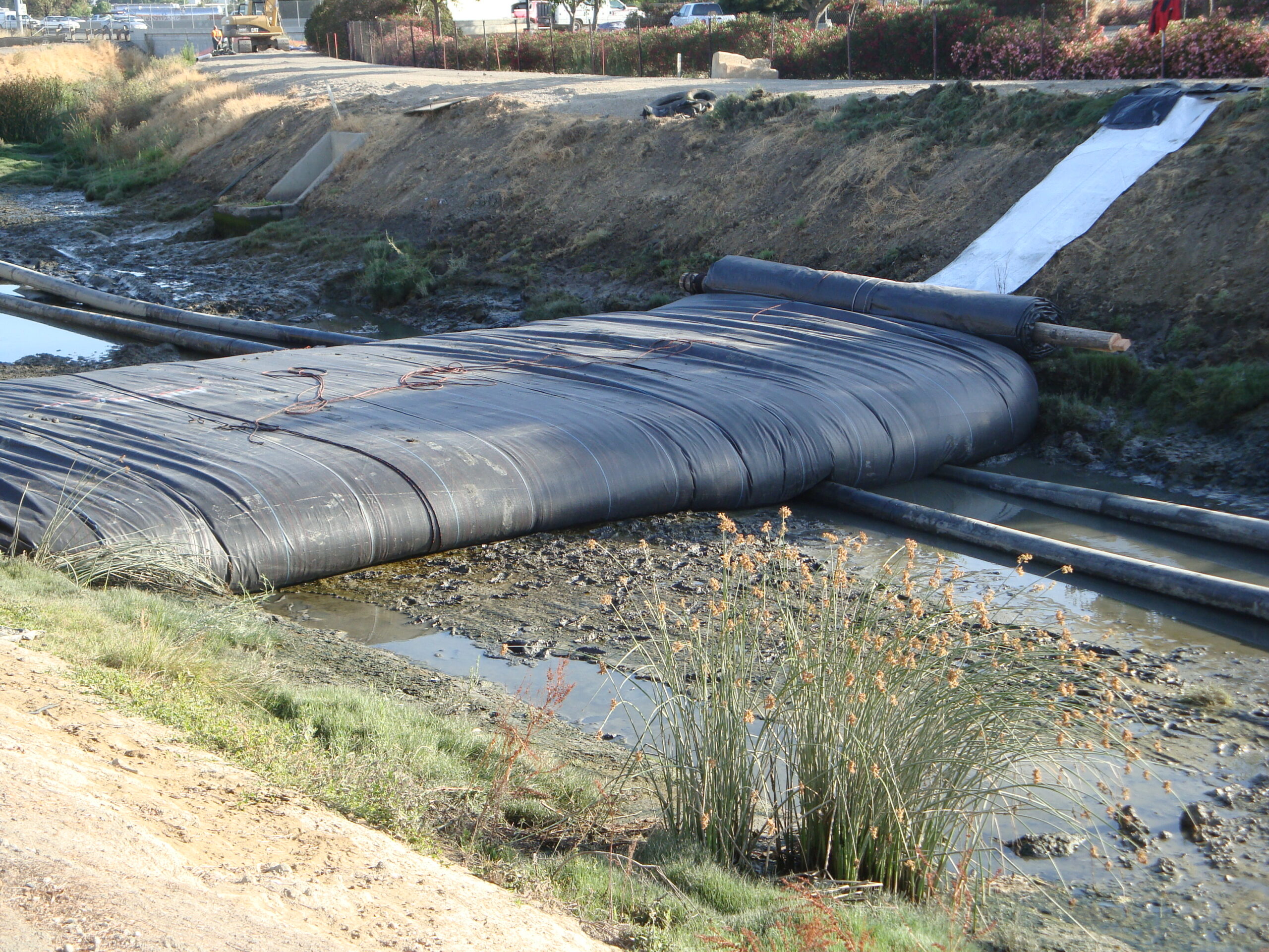 Canal Isolation, Flume Pipes Fremont, CA 2008