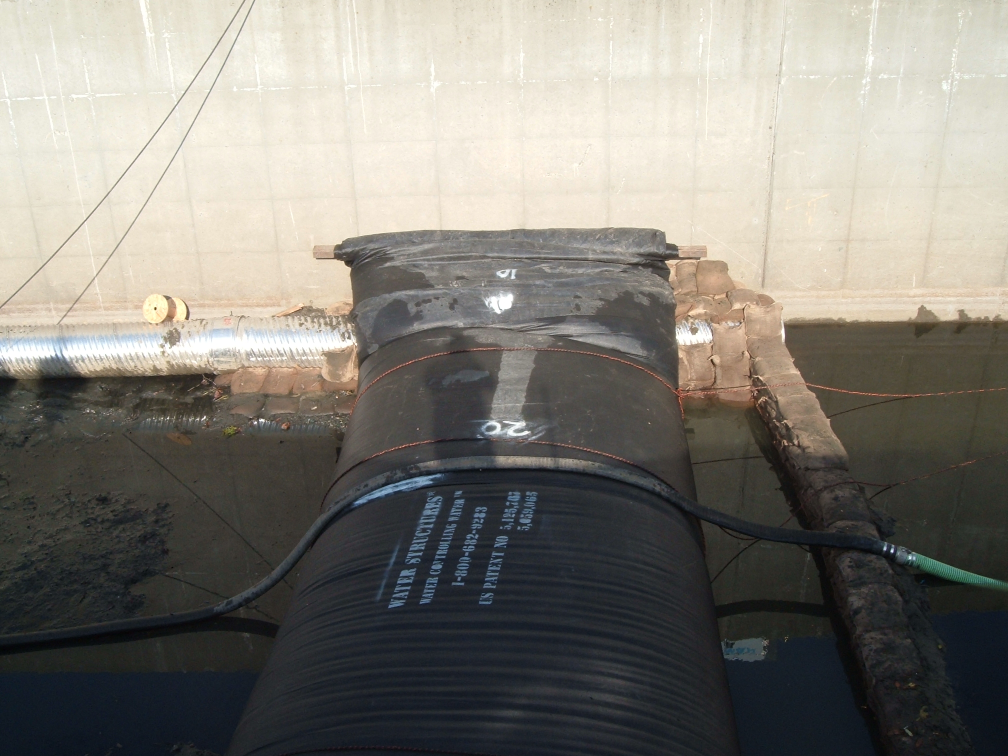 Canal Isolation, FANFA Inc., Flume Pipe Fremont, CA 2005