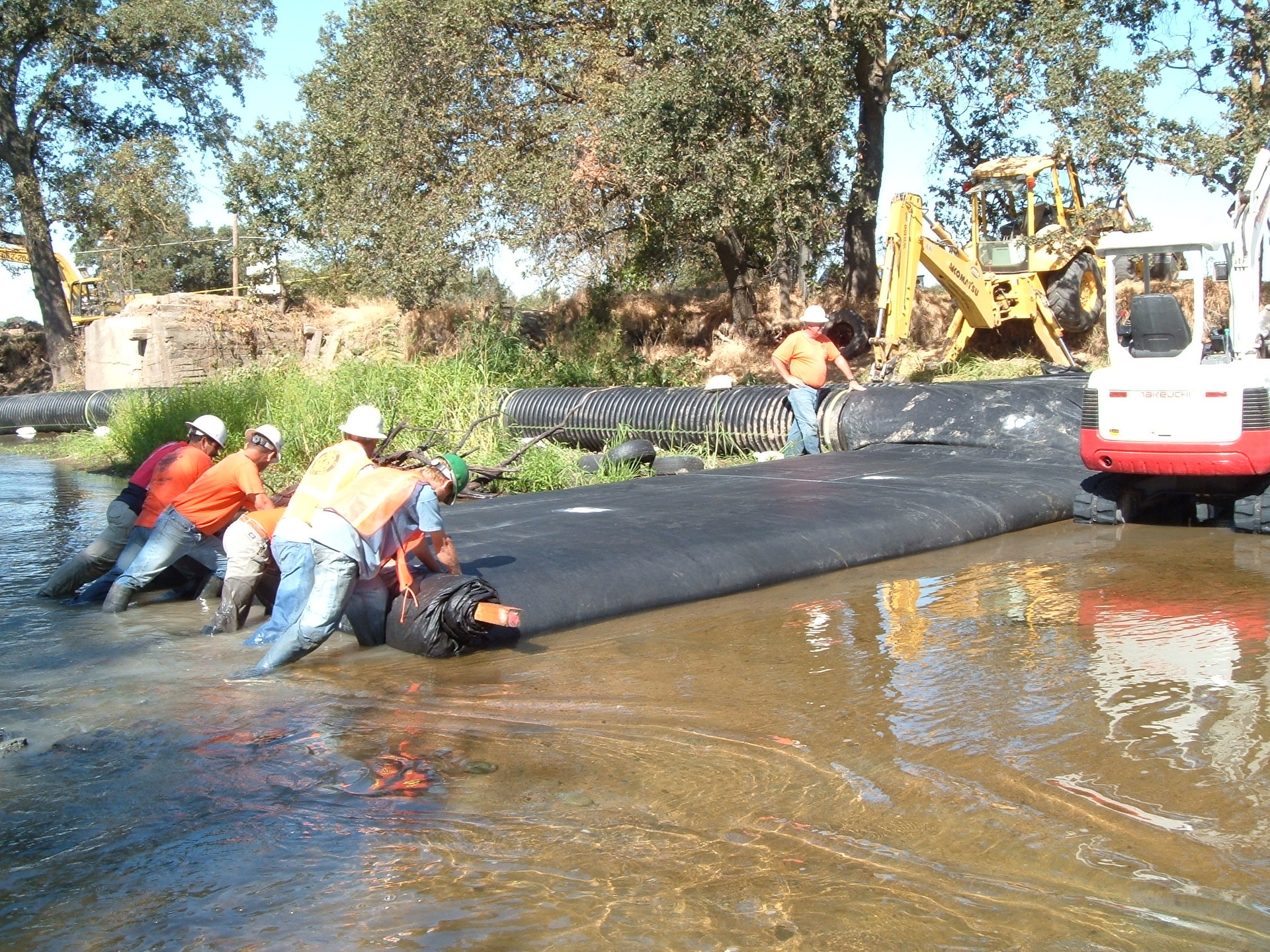 Culvert Isolation Rio Linda, CA 2004