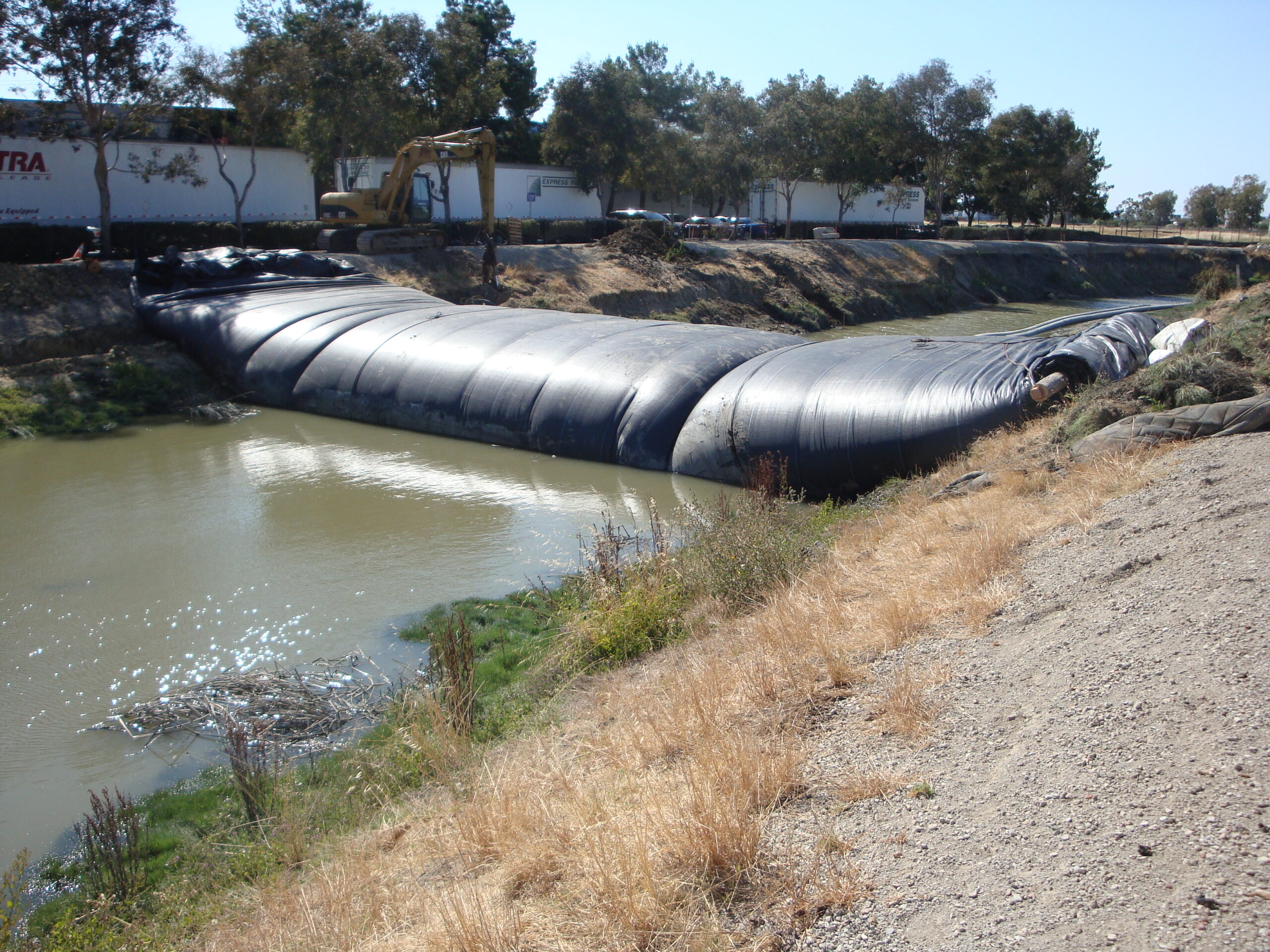 Canal Isolation, Flume Pipes Fremont, CA 2008