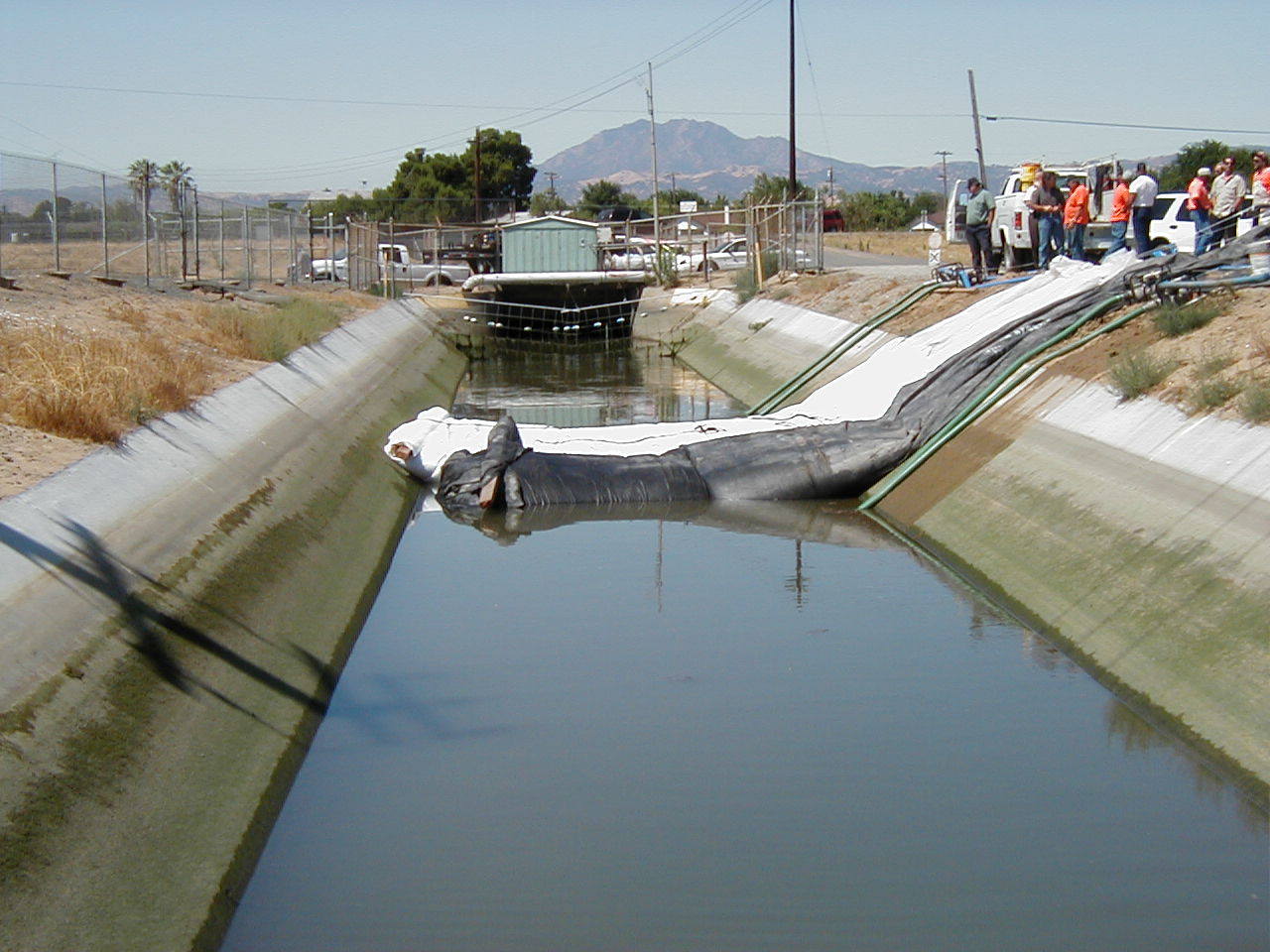 Canal Repair Antioch, CA 2002