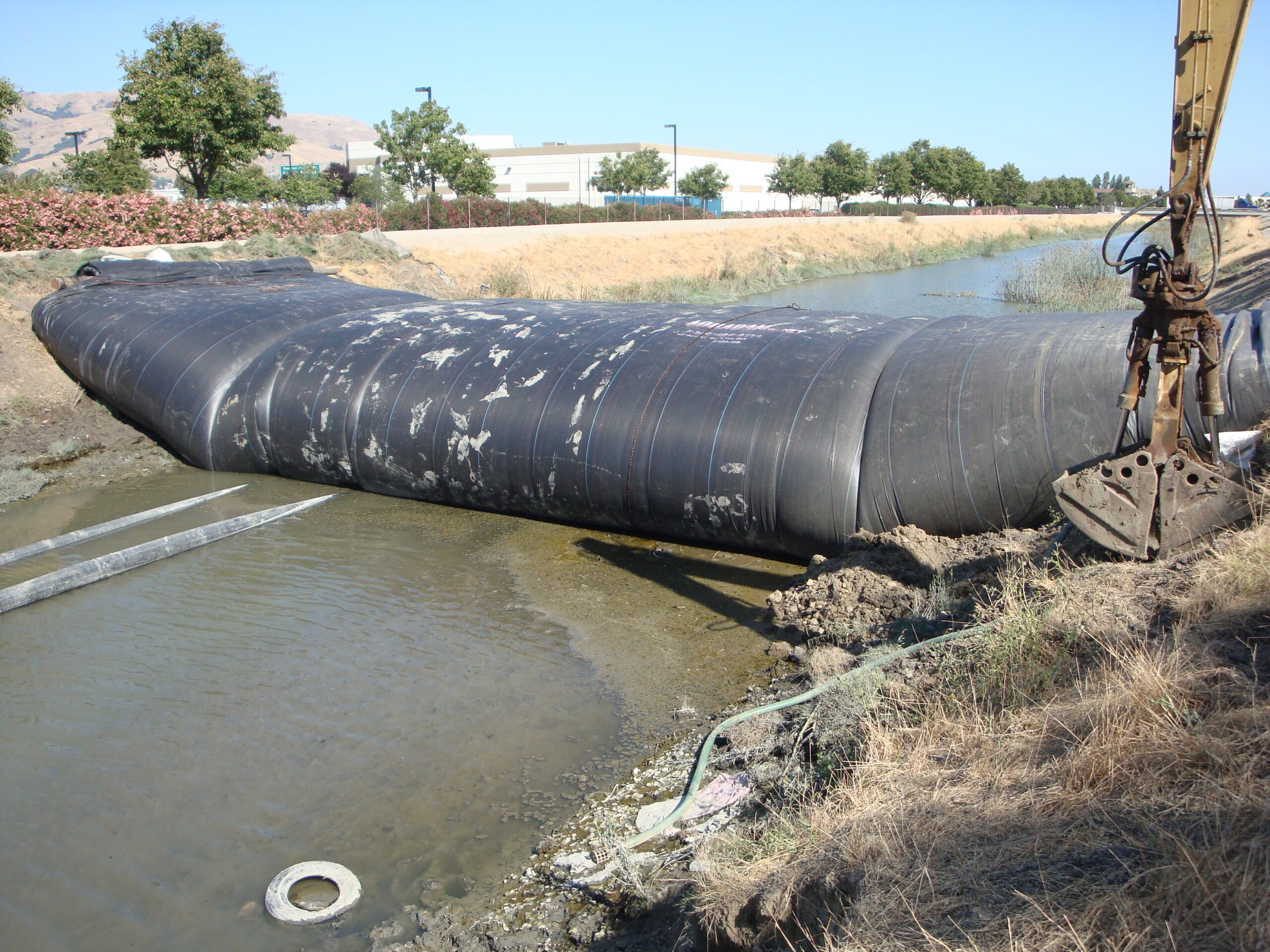 Canal Isolation, Flume Pipes Fremont, CA 2008