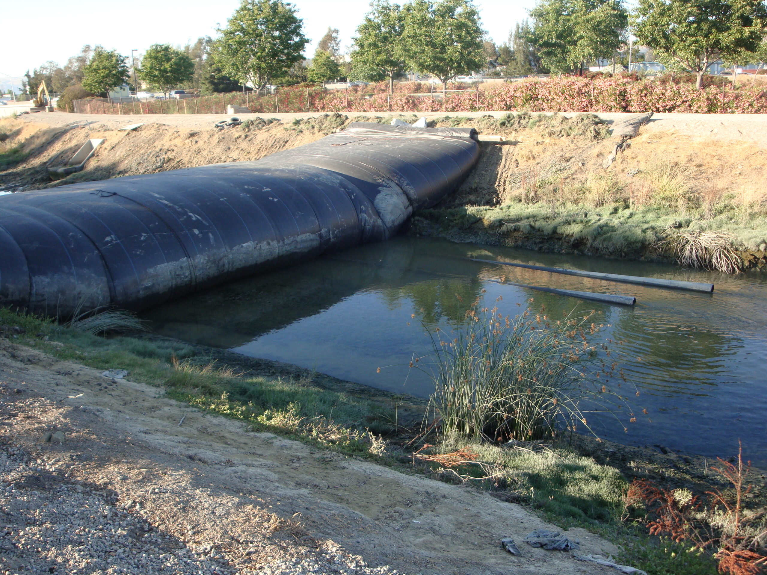 Canal Isolation, Flume Pipes Fremont, CA 2008