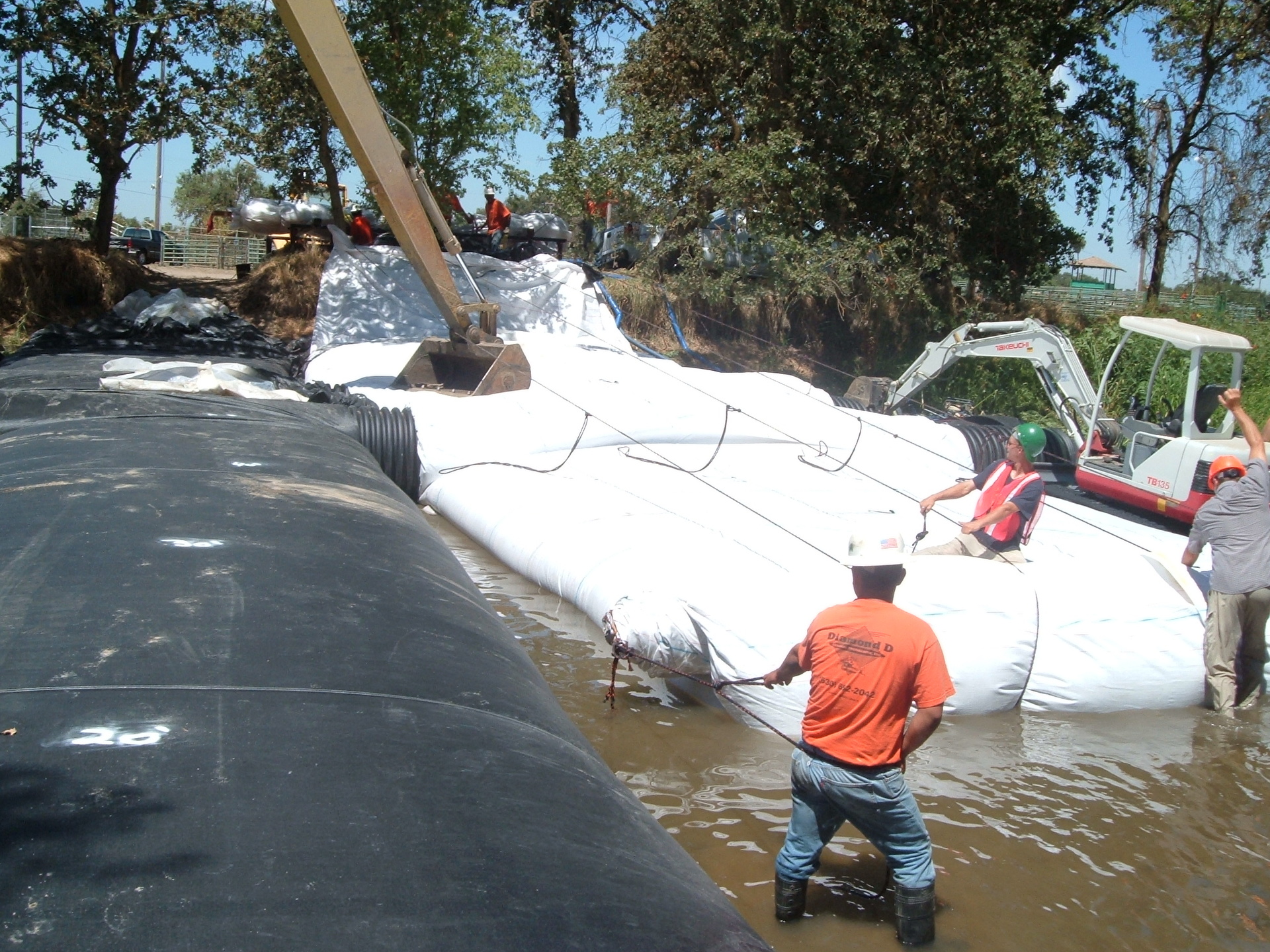 Culvert Isolation Rio Linda, CA 2004