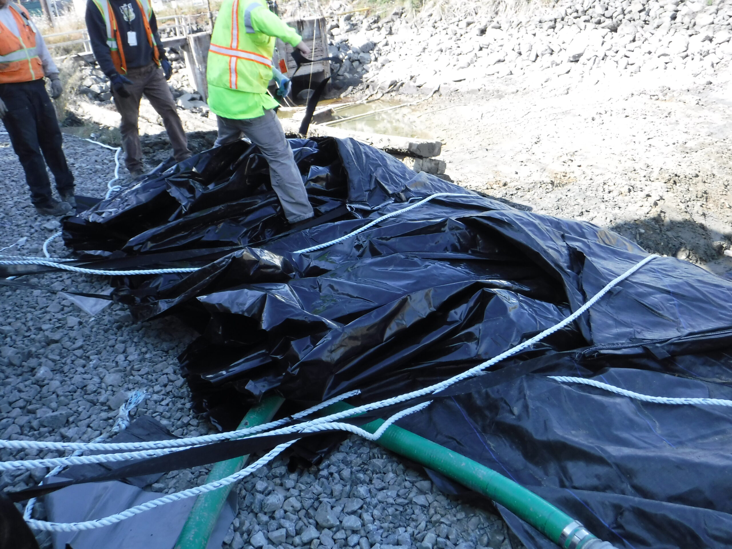 Canal Isolation in King Salmon, CA 2015