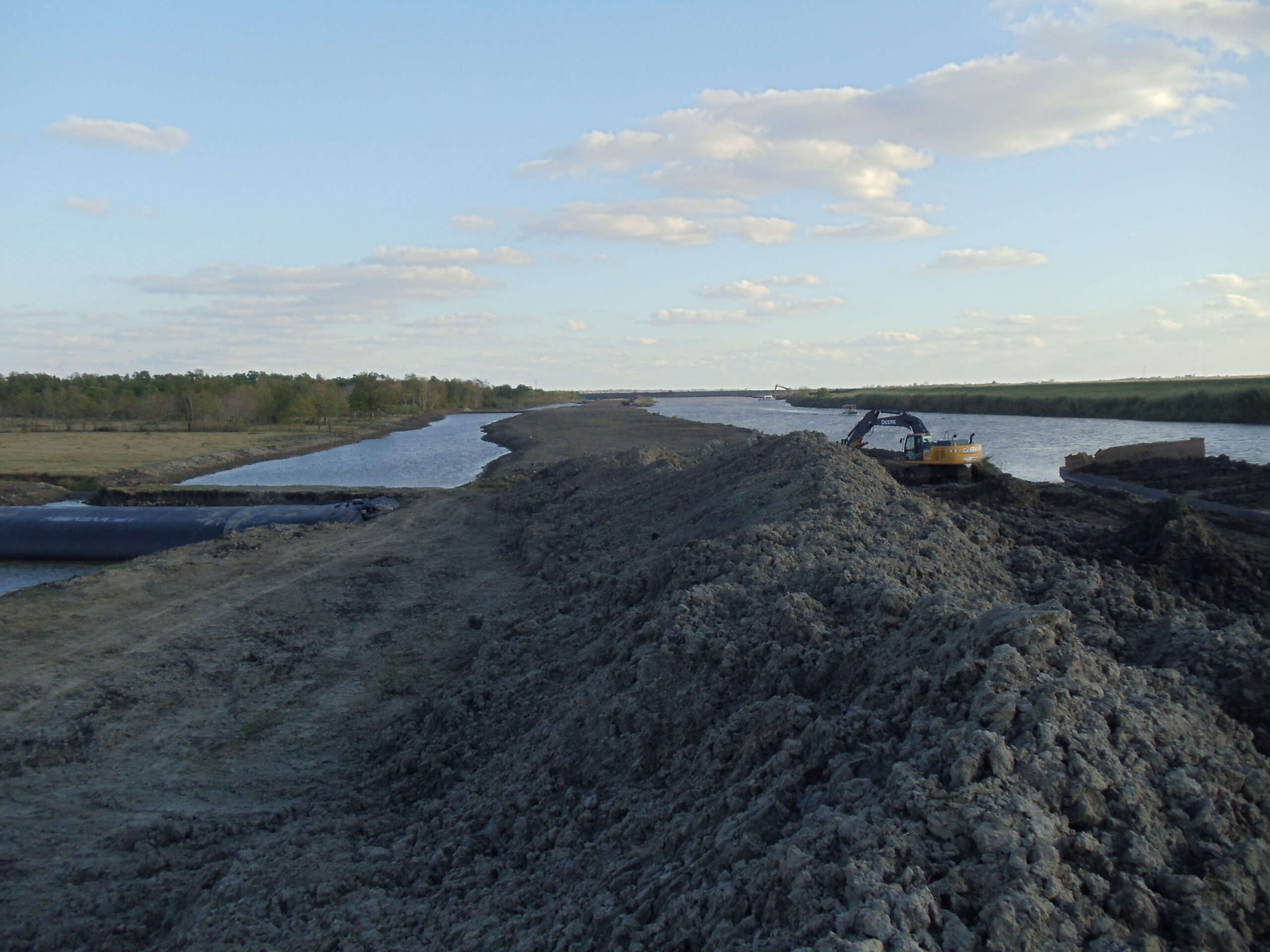 Canal Isolation, Containment of Work Area, Louisiana 2011