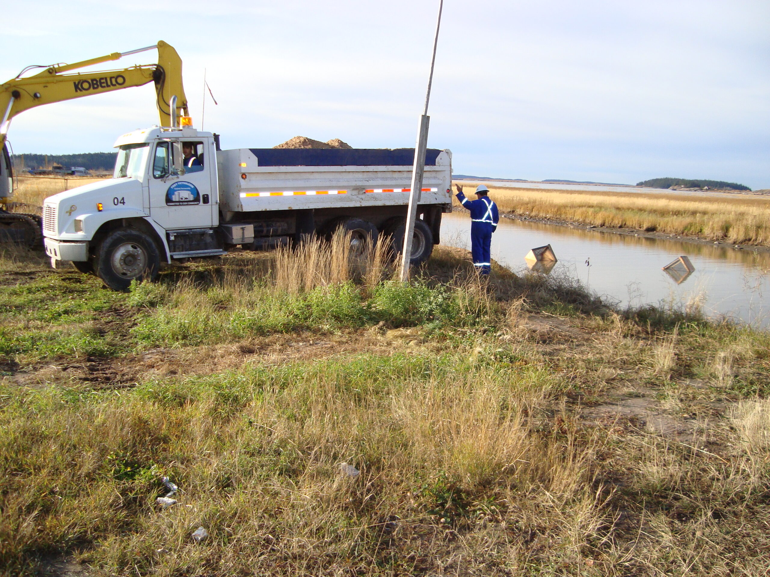 Canal Work, Fort Chipewyan, Canada 2007