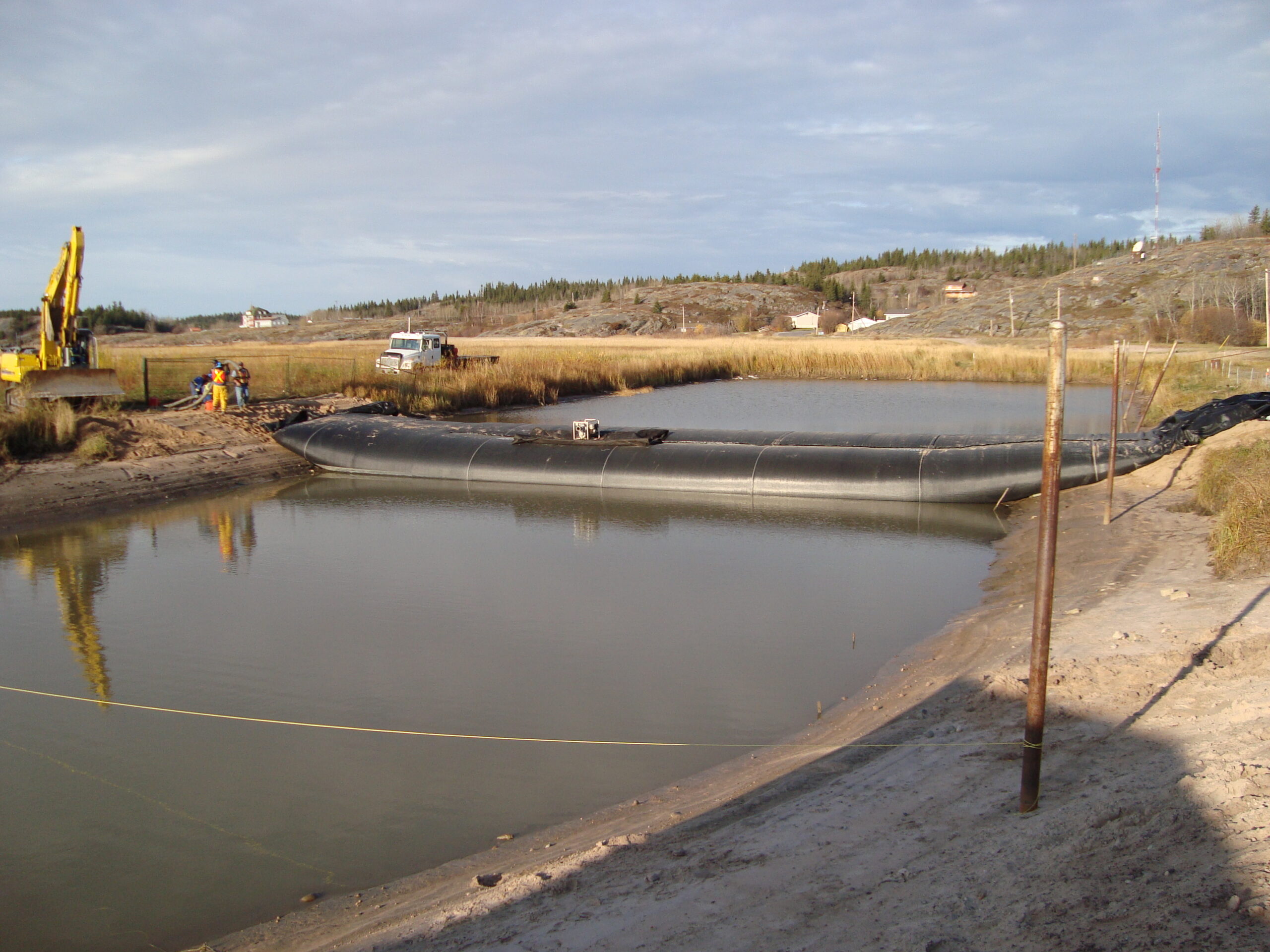 Canal Work, Fort Chipewyan, Canada 2007