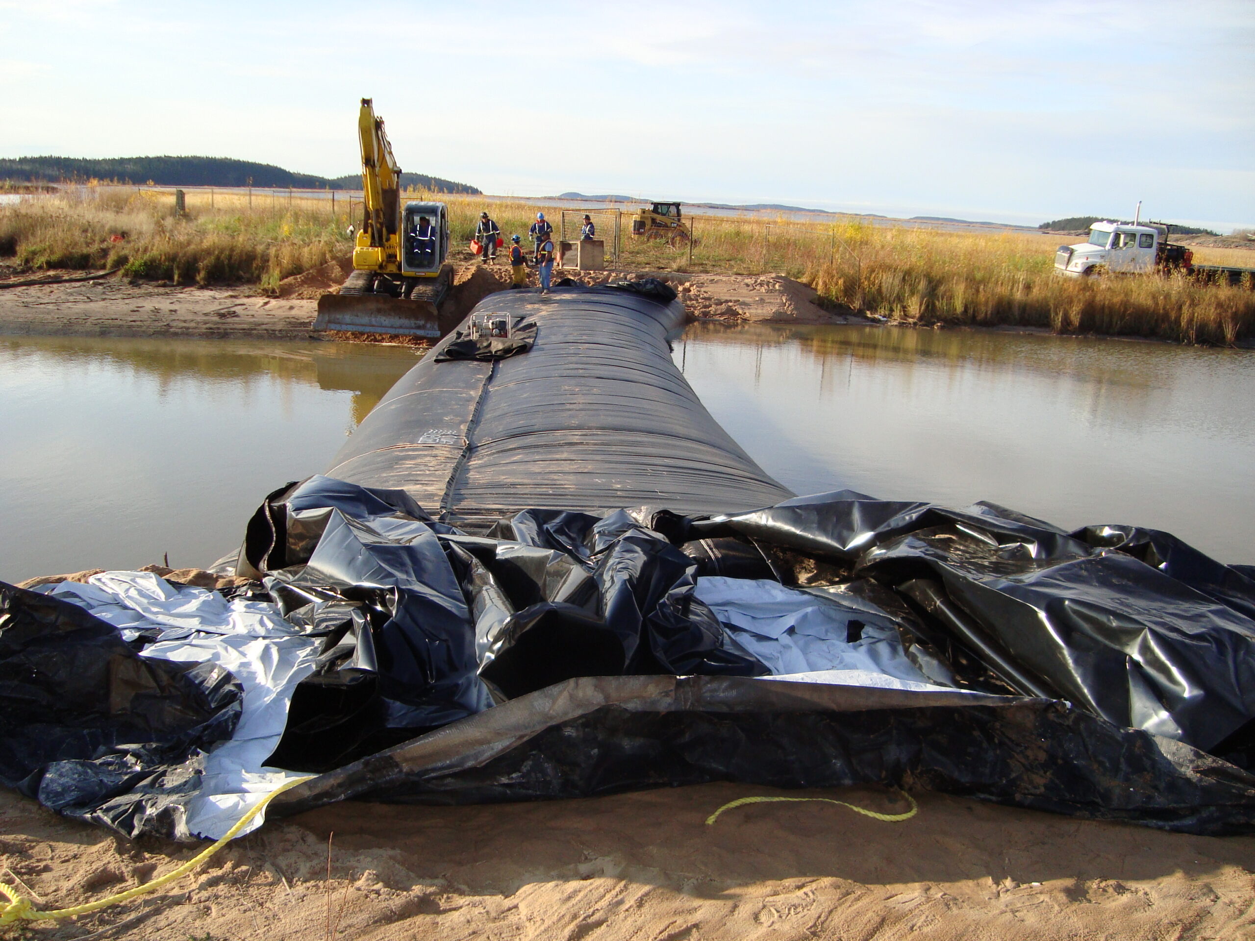 Canal Work, Fort Chipewyan, Canada 2007