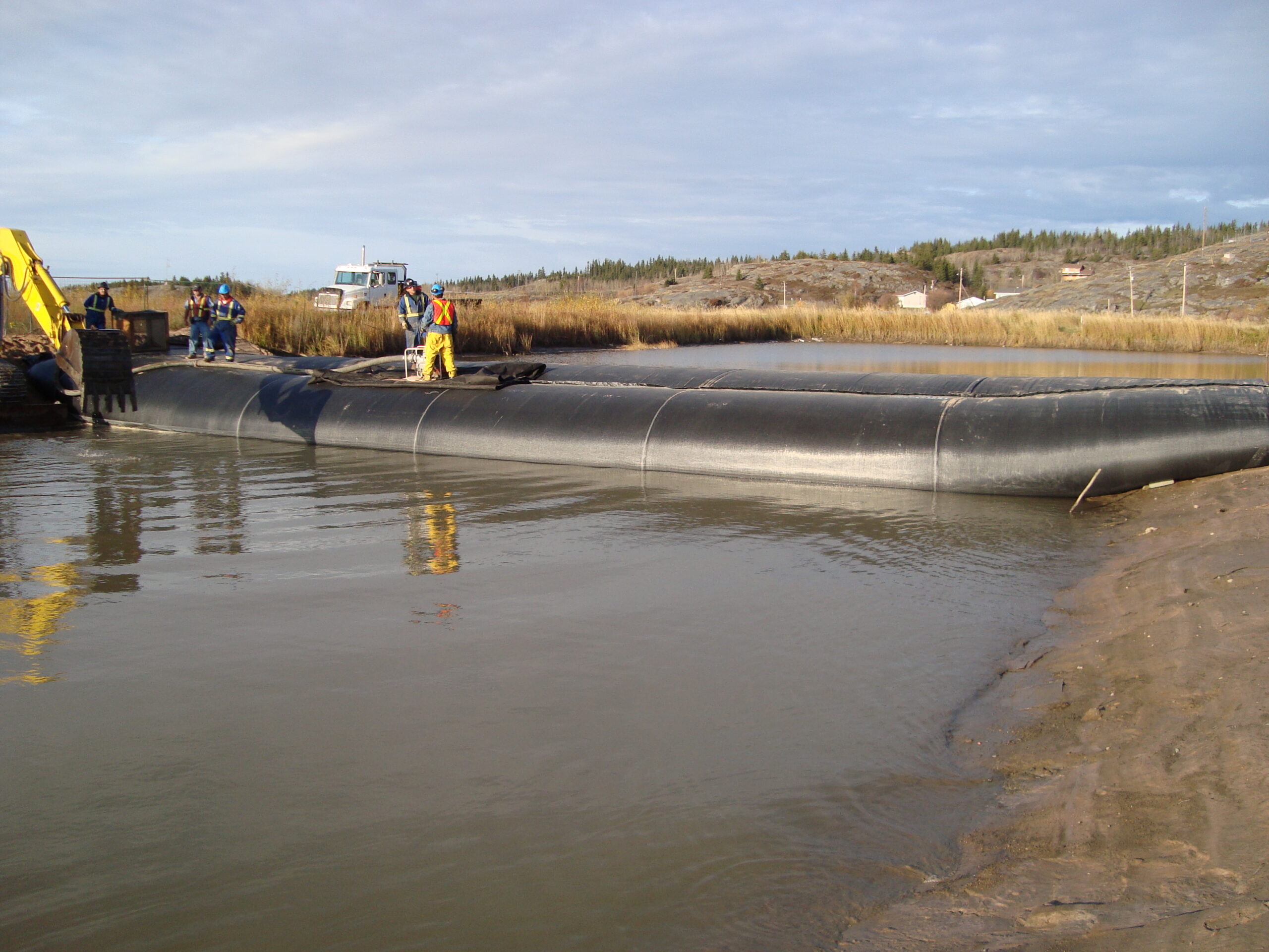 Canal Work, Fort Chipewyan, Canada 2007