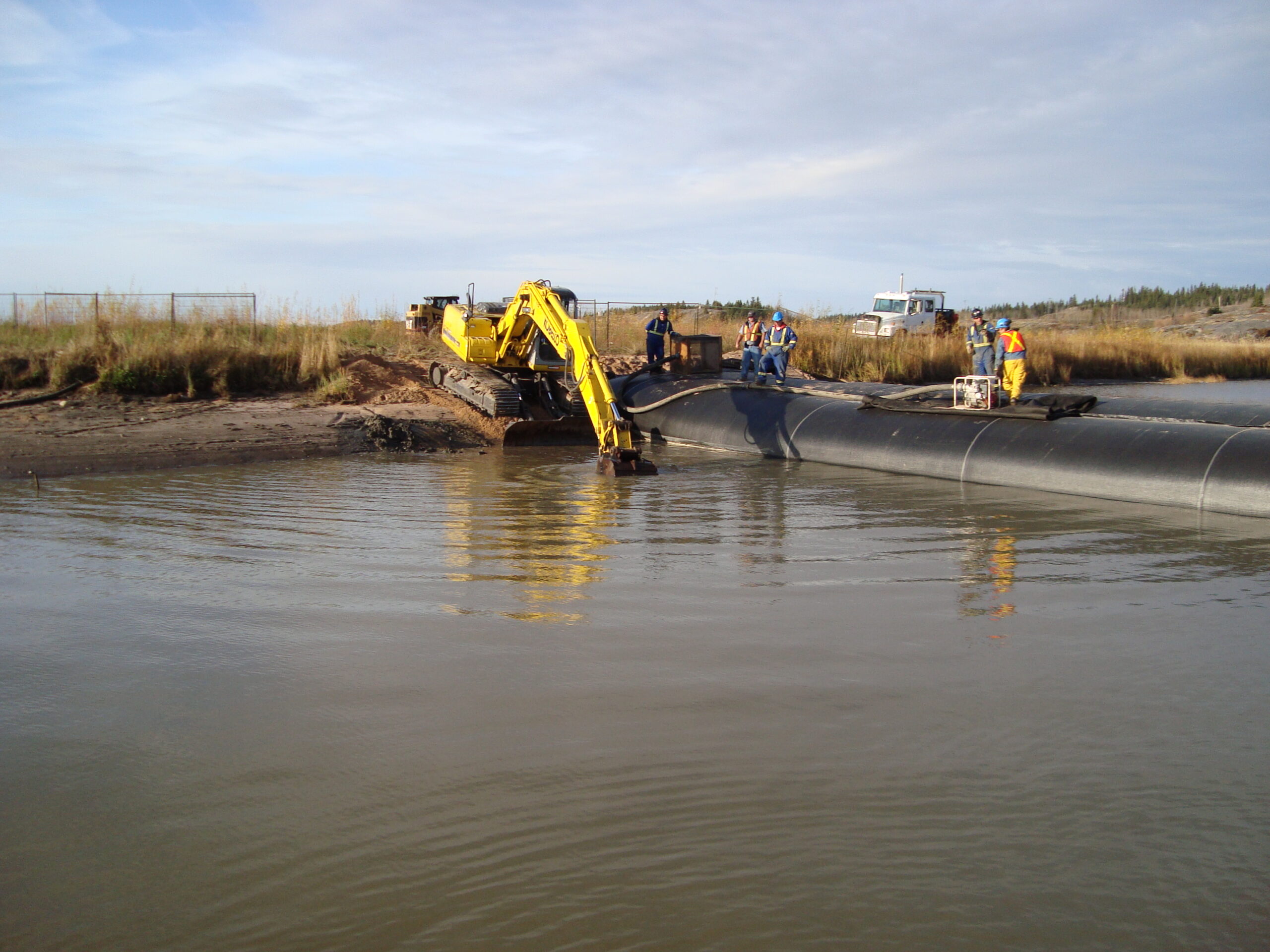 Canal Work, Fort Chipewyan, Canada 2007