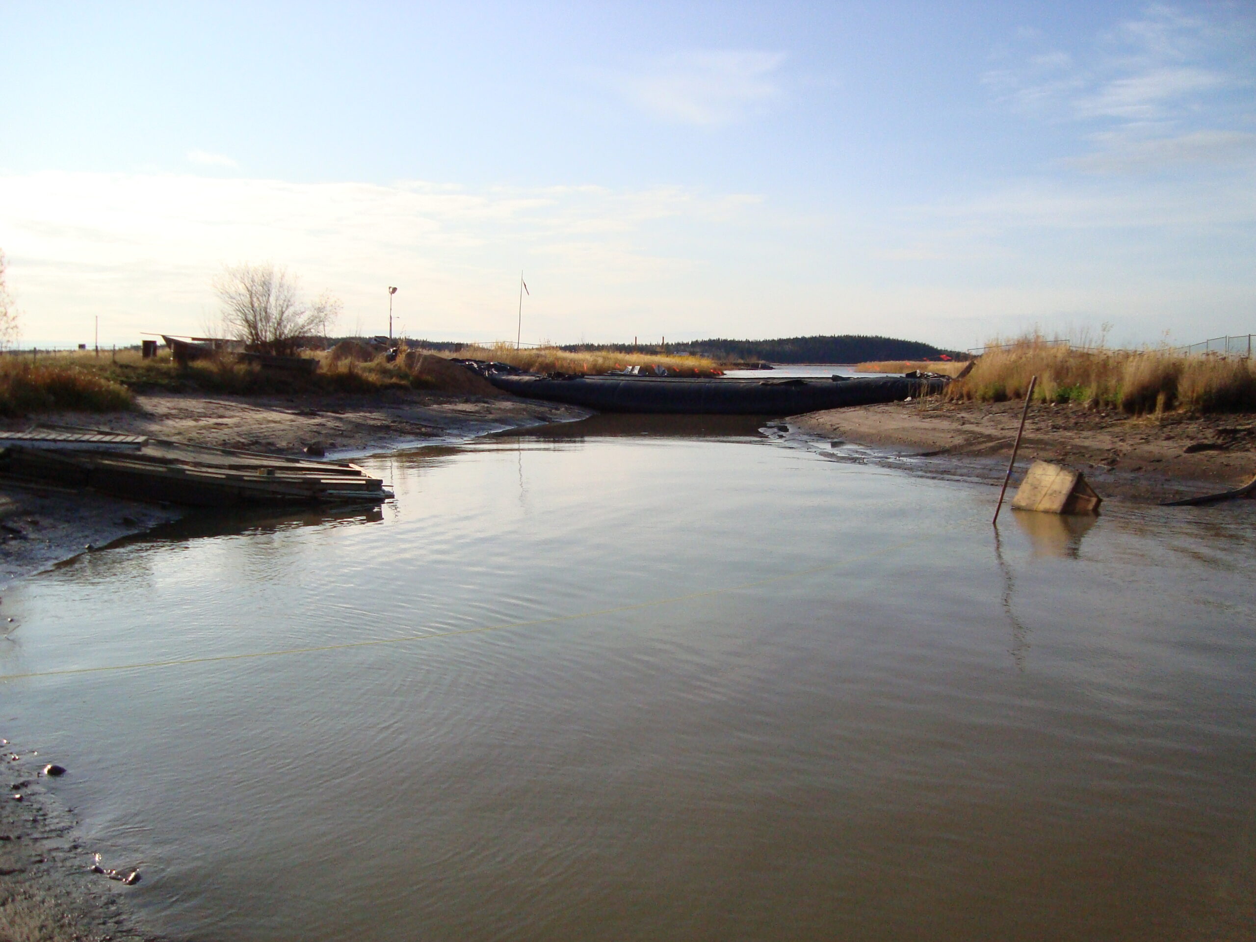 Canal Work, Fort Chipewyan, Canada 2007