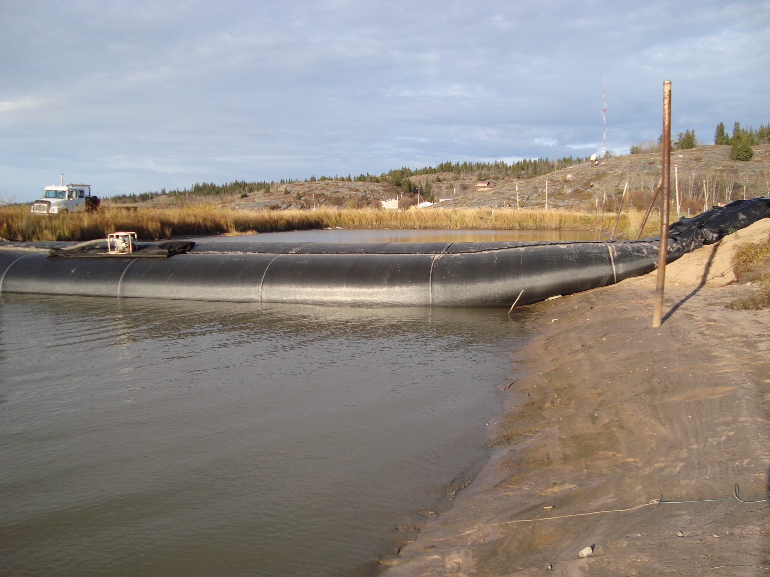 Canal Work, Fort Chipewyan, Canada 2007