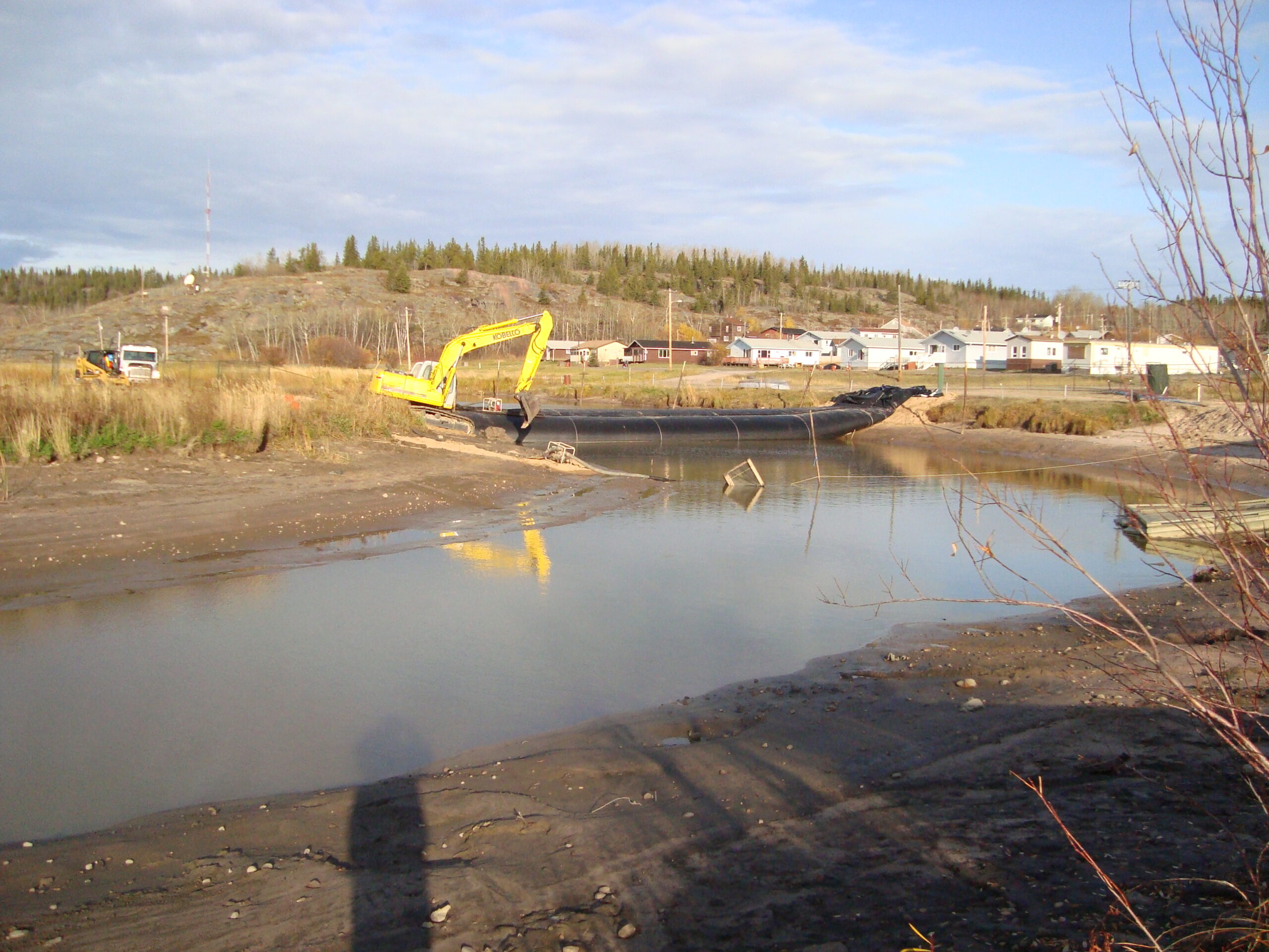 Canal Work, Fort Chipewyan, Canada 2007