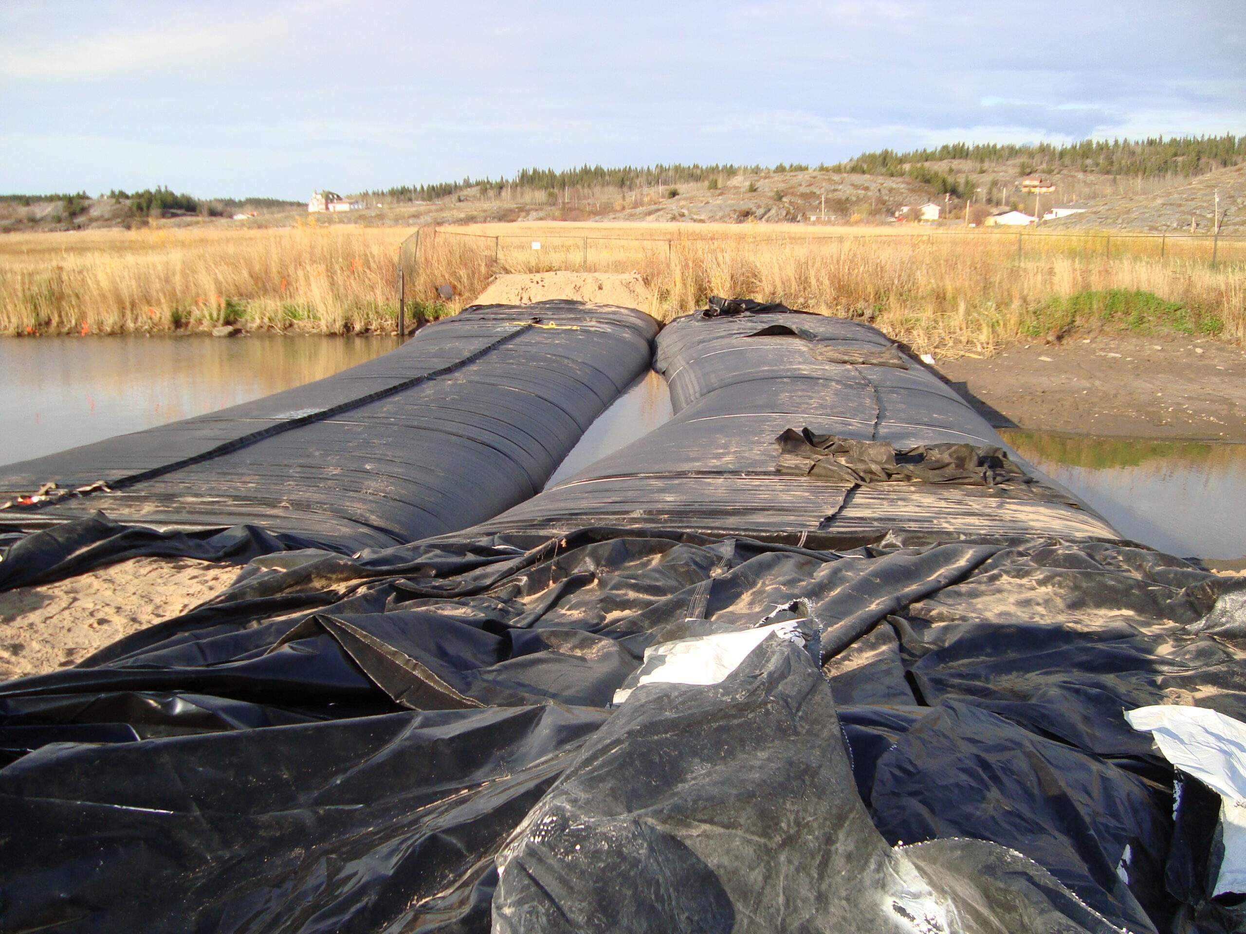 Canal Work, Fort Chipewyan, Canada 2007