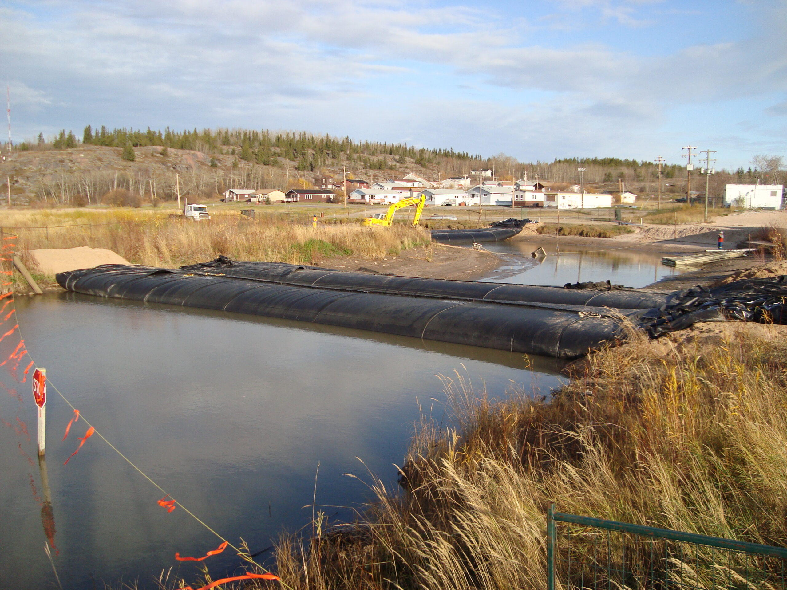 Canal Work, Fort Chipewyan, Canada 2007