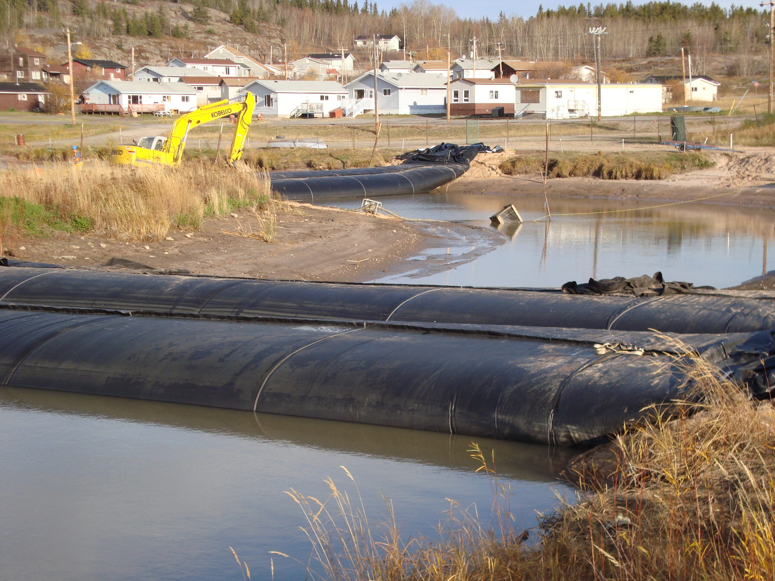 Canal Work, Fort Chipewyan, Canada 2007