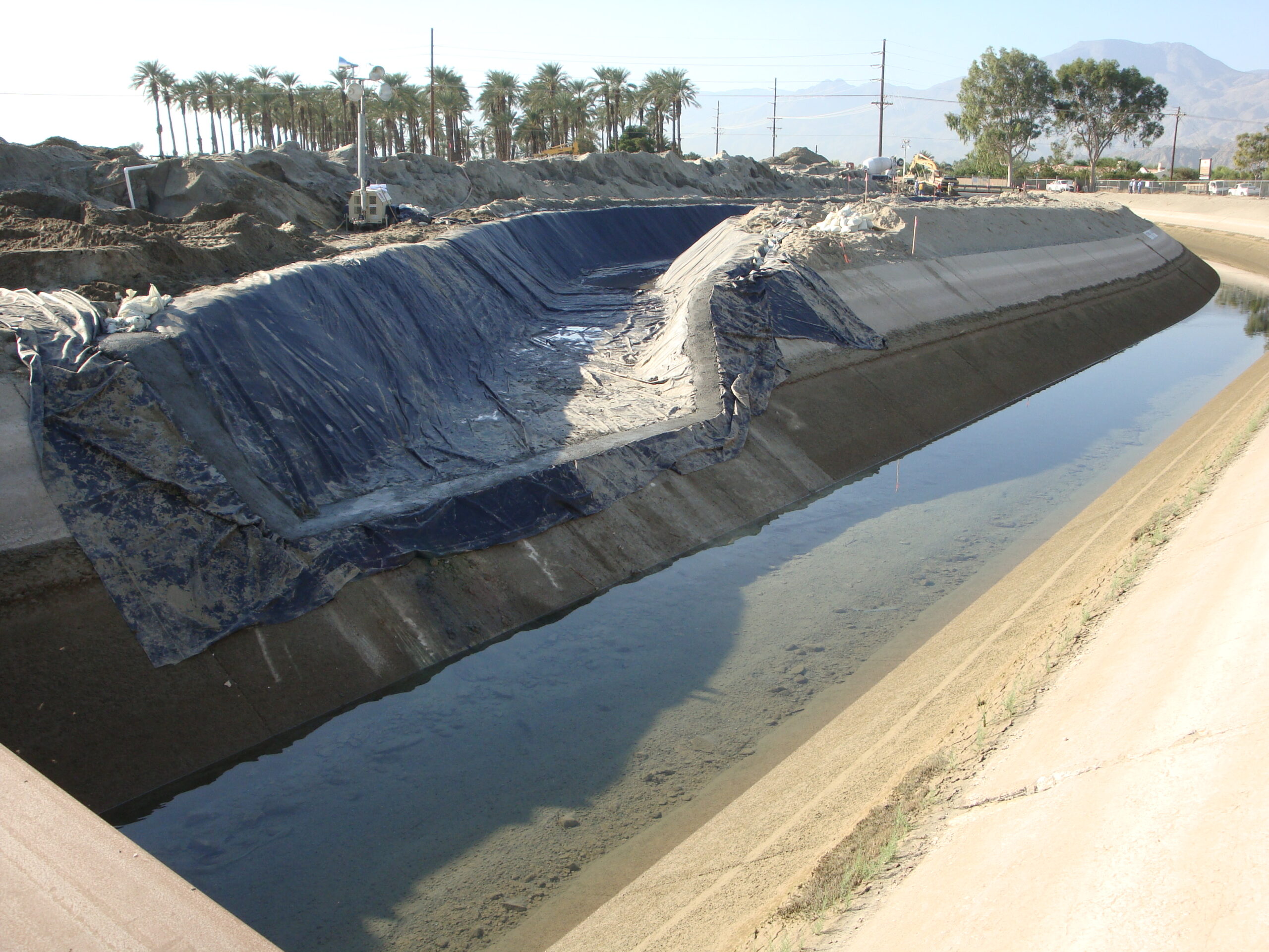 Canal Isolation/Canal Diversion, MOCON Palm Springs, CA 2008