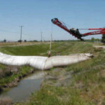 Canal Crossing for Bridge Repair Brentwood, CA 2002