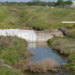 Canal Crossing for Bridge Repair Brentwood, CA 2002