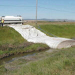 Canal Crossing for Bridge Repair Brentwood, CA 2002