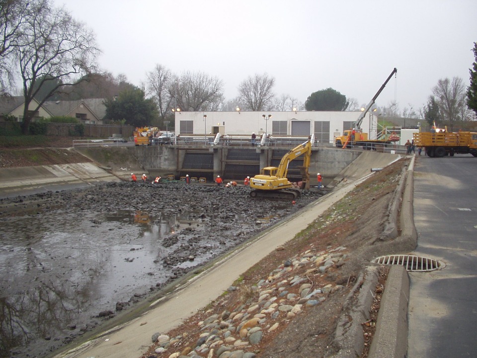 Canal Work with The City of Sacramento, CA 2003