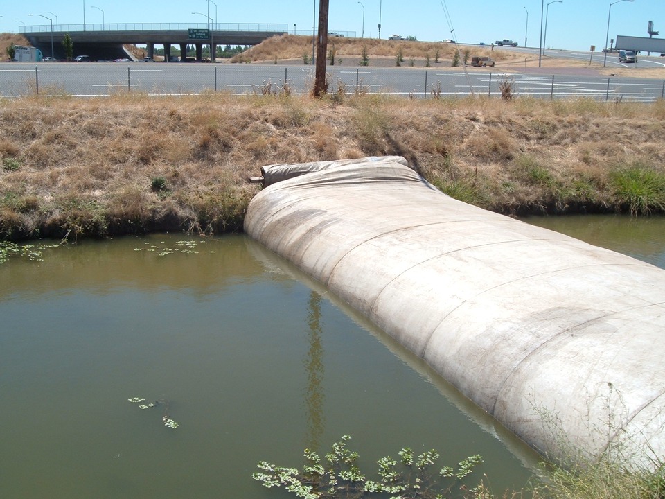 Canal Job with a Headwall Sacramento, CA 2005