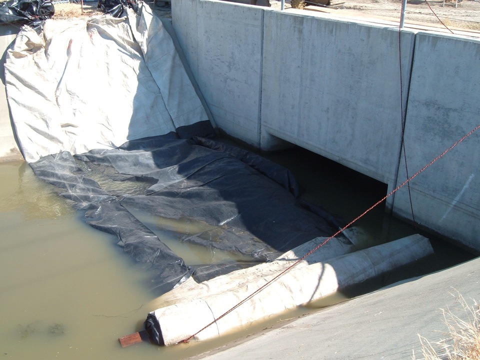 Canal Job with a Headwall Sacramento, CA 2005