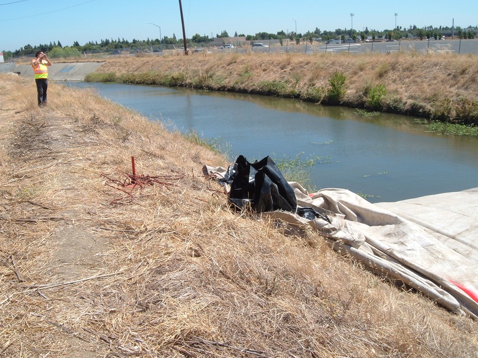 Canal Job with a Headwall Sacramento, CA 2005