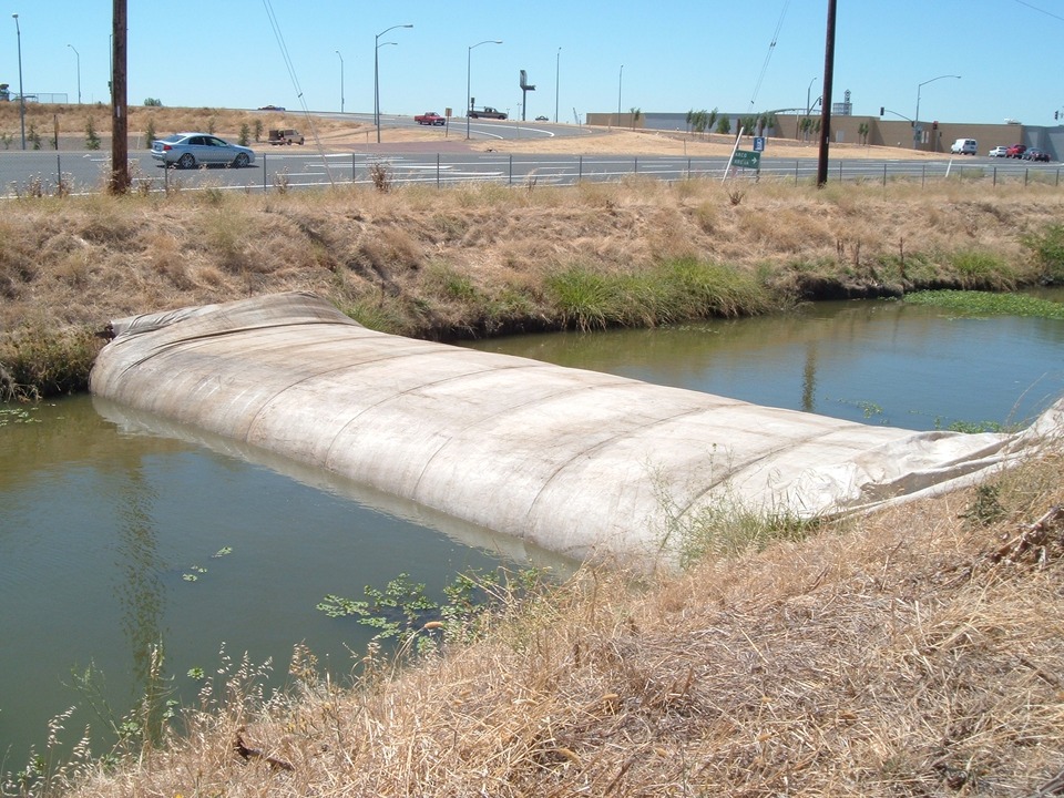 Canal Job with a Headwall Sacramento, CA 2005