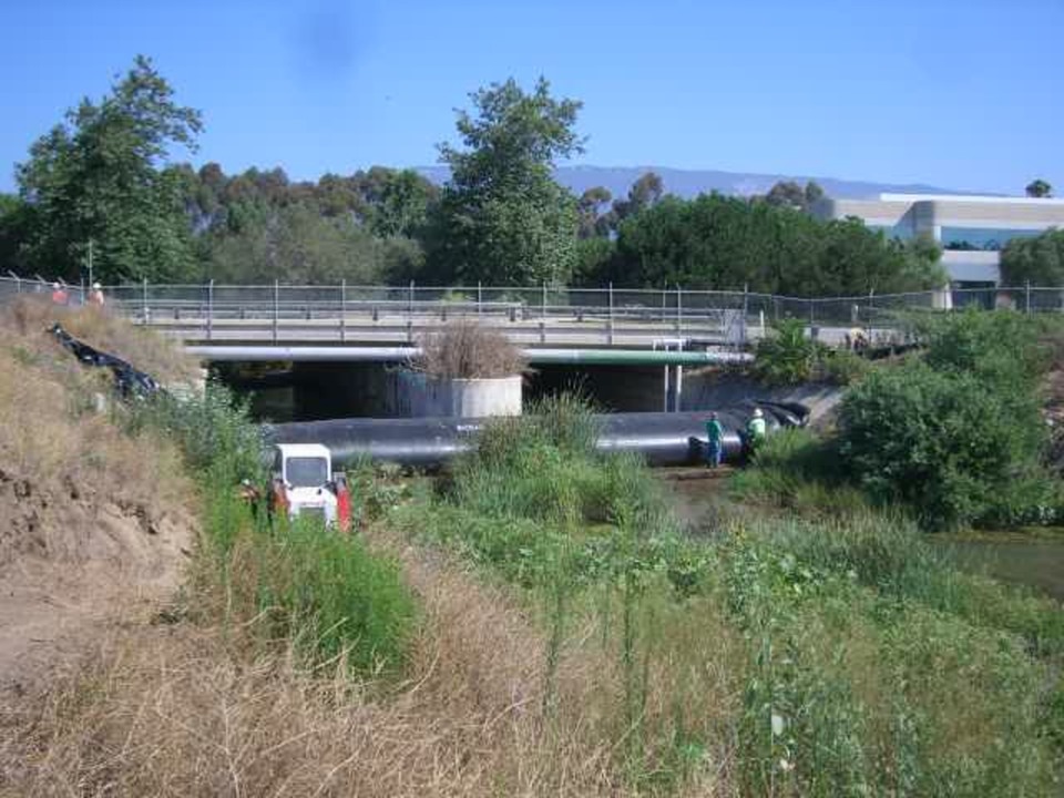 Canal Isolation Santa Barbara, CA 2006