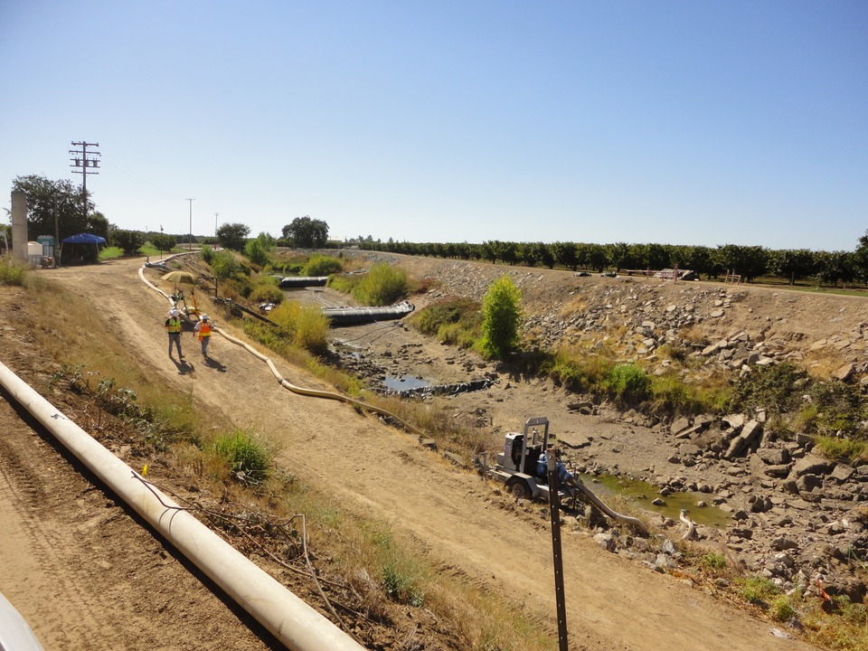 Canal Job Stockton, CA 2013