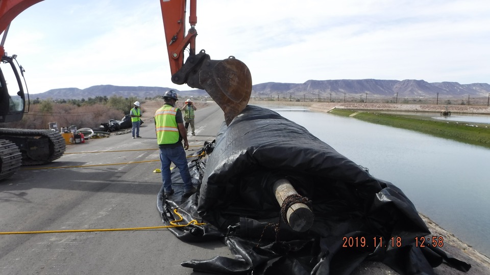 Imperial Irrigation District, Canal Isolation Winterhaven, CA 2019