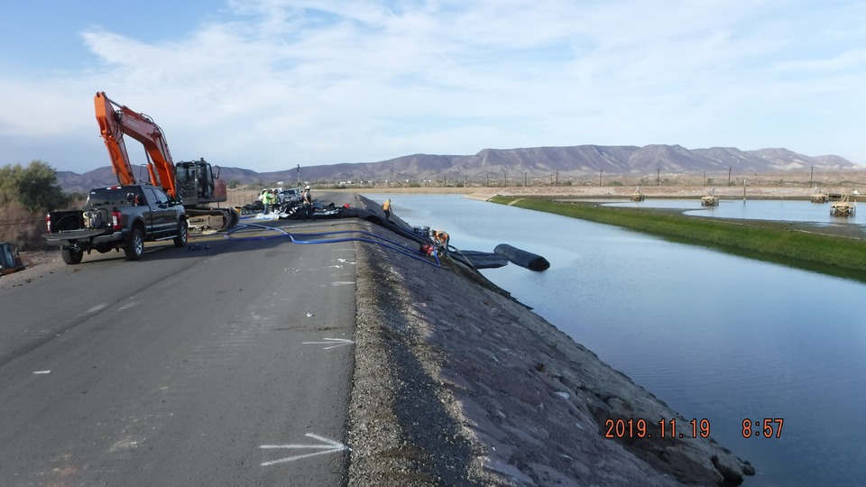 Imperial Irrigation District, Canal Isolation Winterhaven, CA 2019