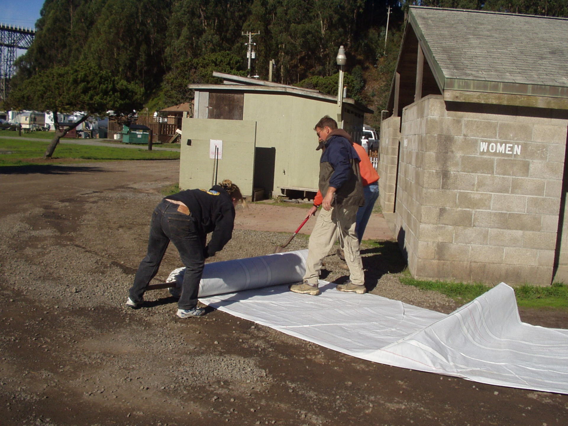 Albion River Campground Flood Control