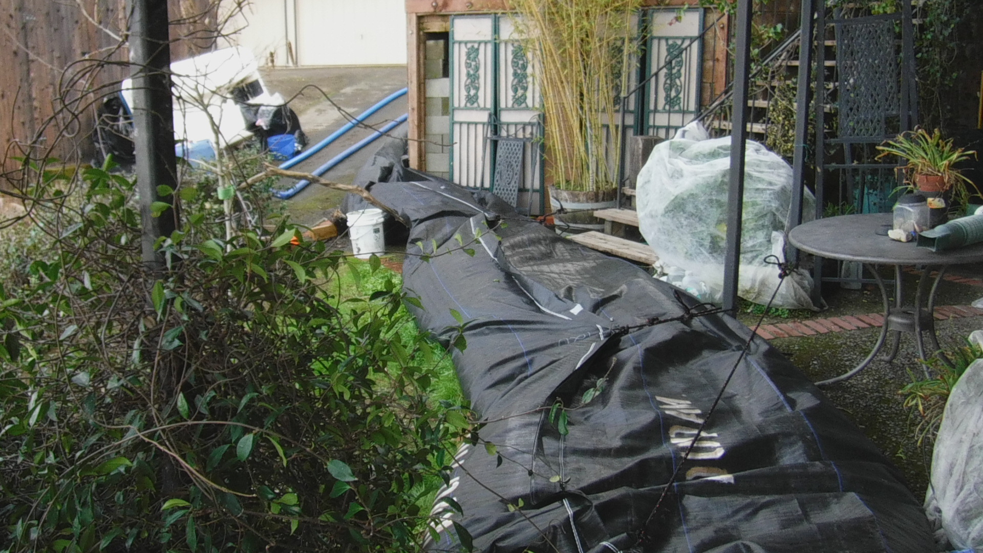 Residential Flood Control Installation Clearlake, CA 2017