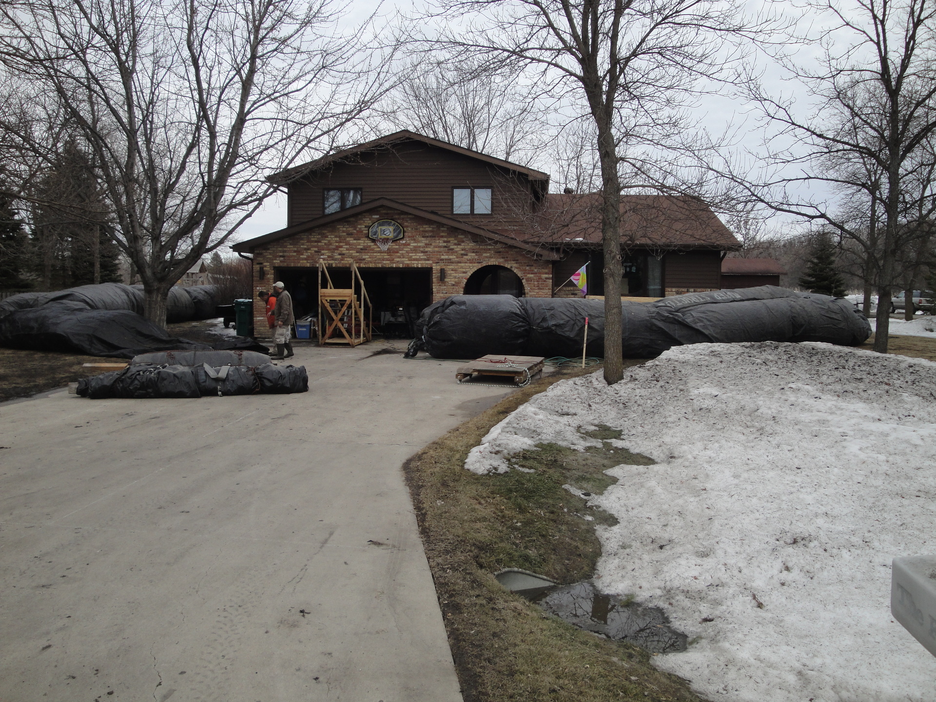 Residential Flood Control Fargo, ND 2011