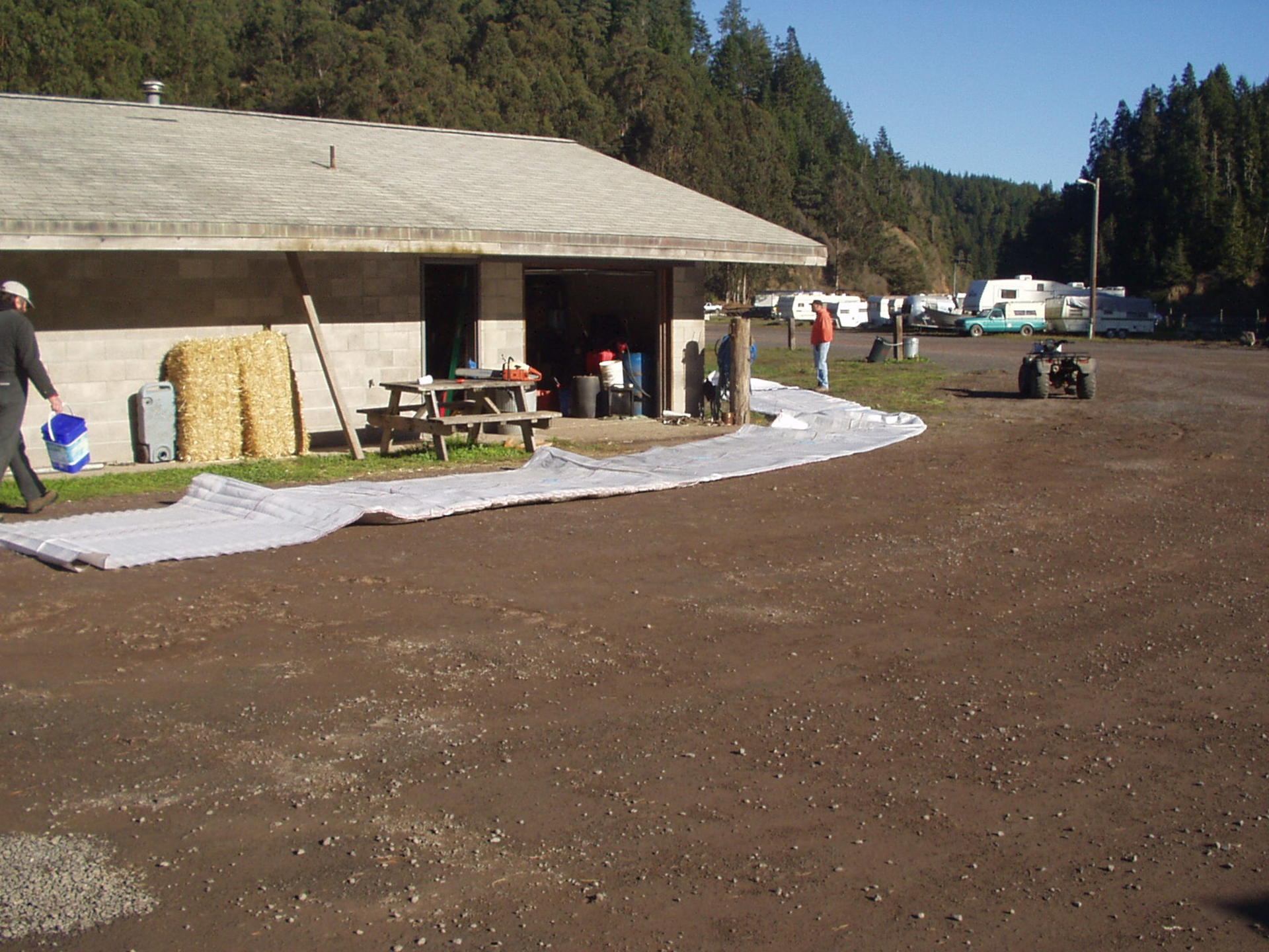 Albion River Campground Flood Control