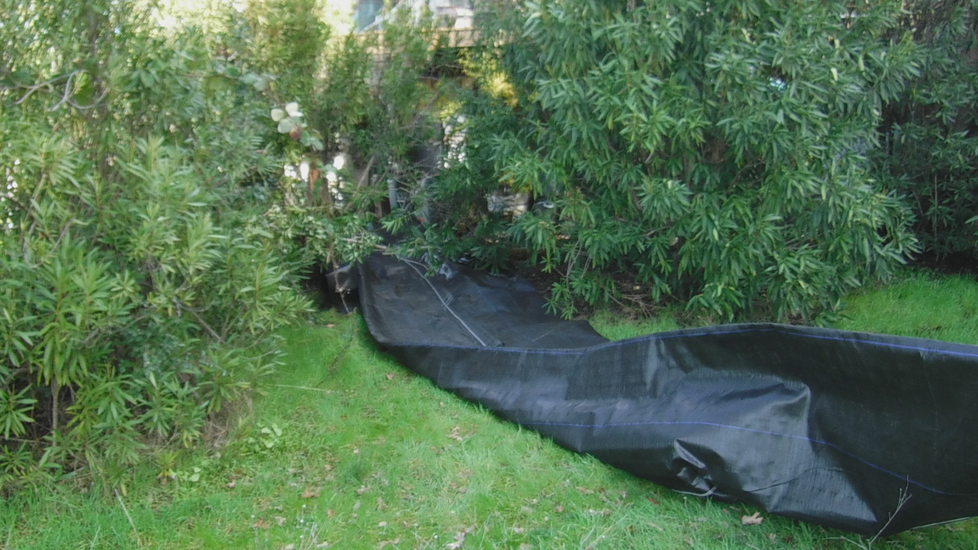 Residential Flood Control Installation Clearlake, CA 2017