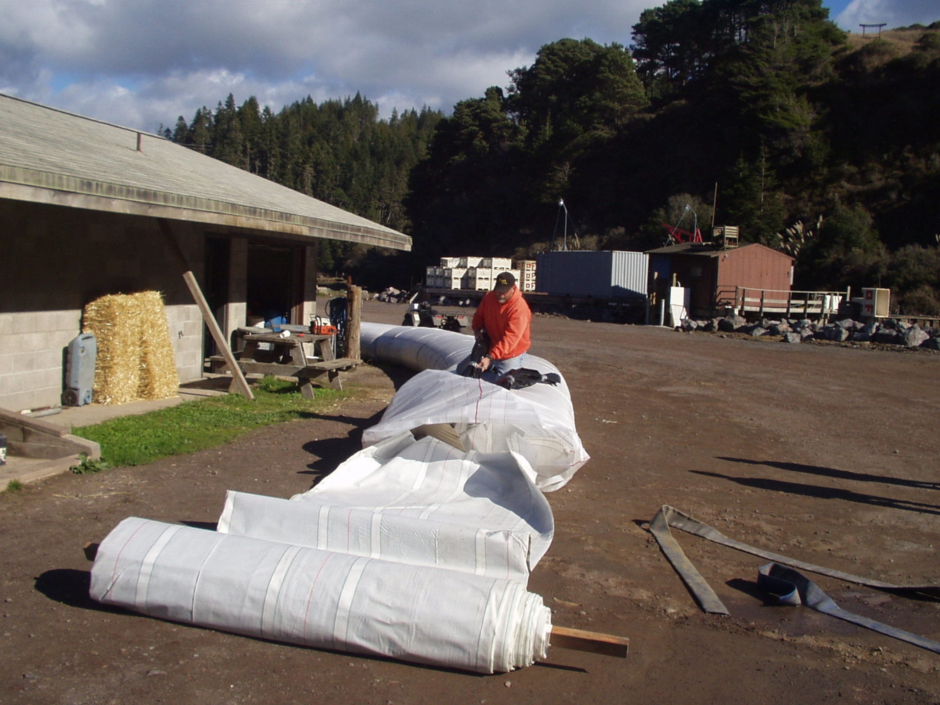 Albion River Campground Flood Control