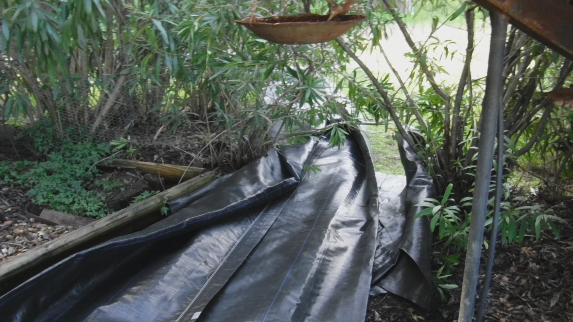 Residential Flood Control Installation Clearlake, CA 2017